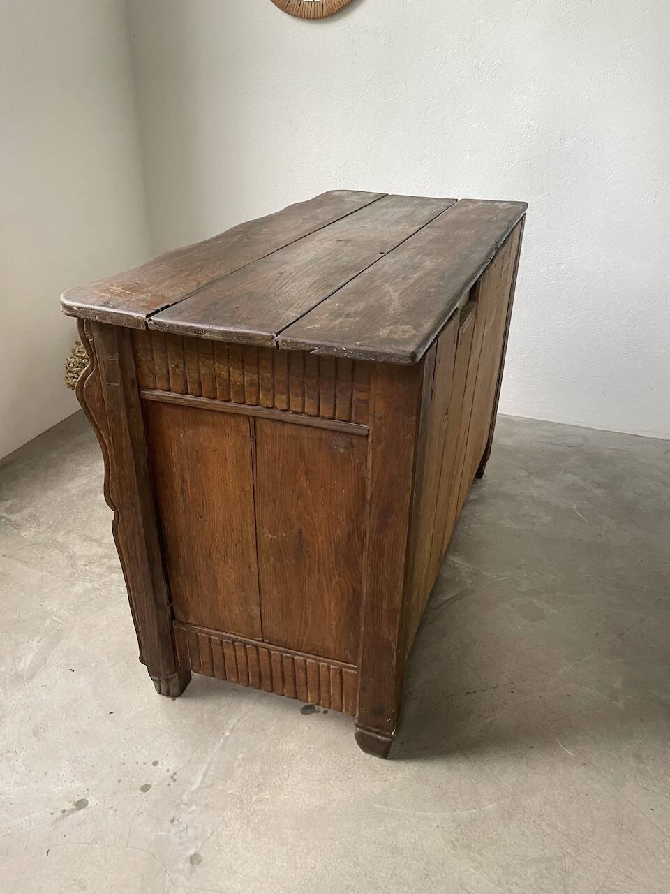 Auvergne brutalist folk art furniture 1890