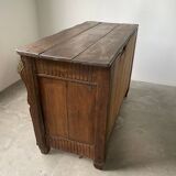 Meuble auvergnat brutaliste art populaire 1890