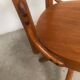 Office chair blond wood 50-60s vintage
