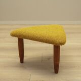 Mustard footstool, Danish design, 1990s, production: Denmark