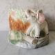Decorative pot cover Elephants