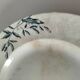 Set of 4 ancient iron lands – naturalistic decorations – around 1890-1910