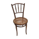 Chaise bistrot ancienne cannée