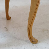 Oak coffee table and mirror 1950