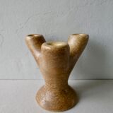 Ceramic chandelier organic form, Max Idlas, 60s