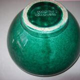 Ceramic pot cover signed jérome massier