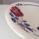 Large round ceramic serving platter from Lunéville, Chantal pattern