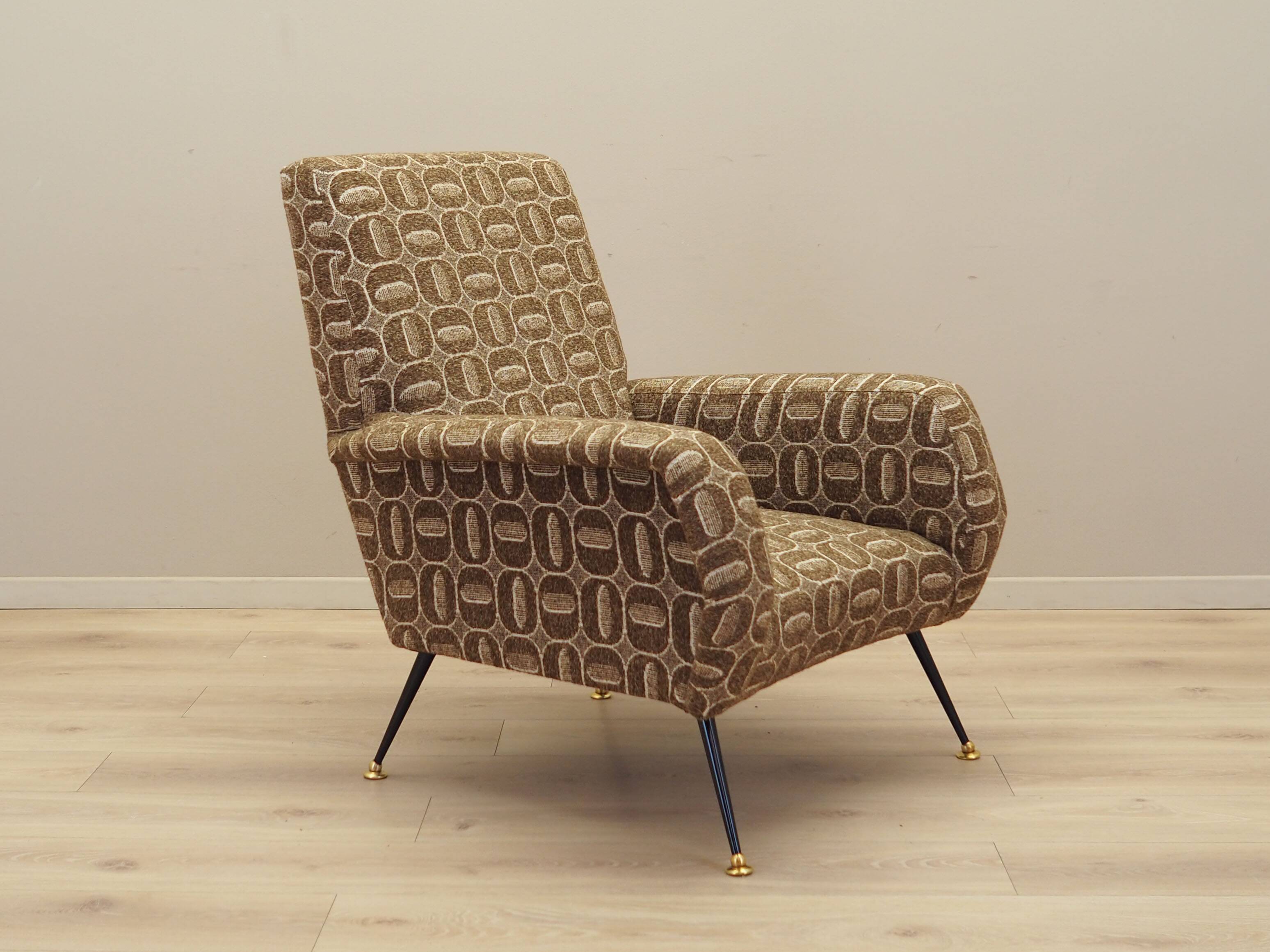 Lounge chair, Italian design, 1970s, production: Italy