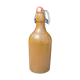 Bouteille/vase/soliflore en grés émaillé, rétro 50's marque MKM