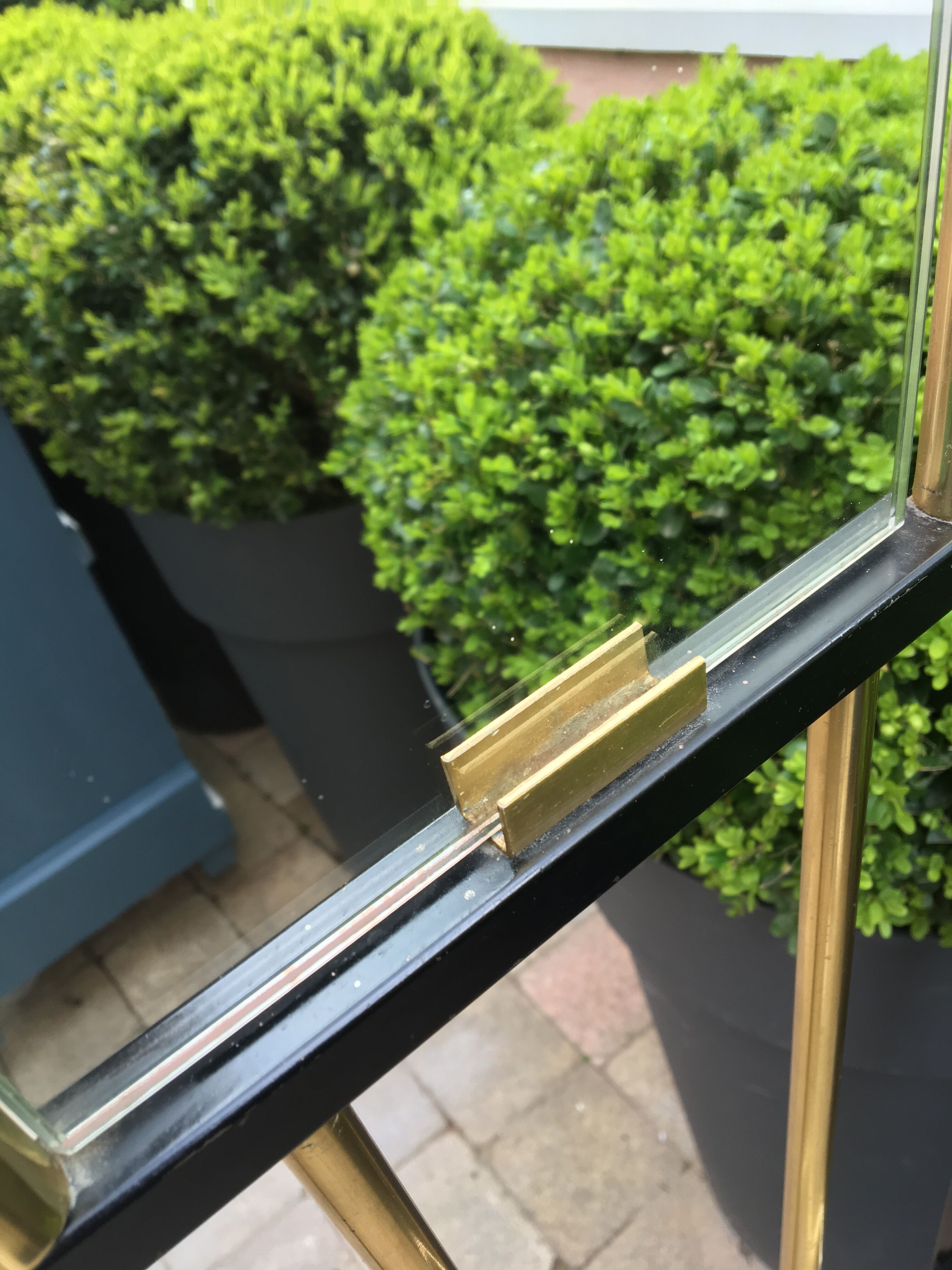 Vestiaire d’entrée miroir vintage 50