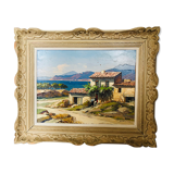 Painting: oil on canvas by Gustave Vidal