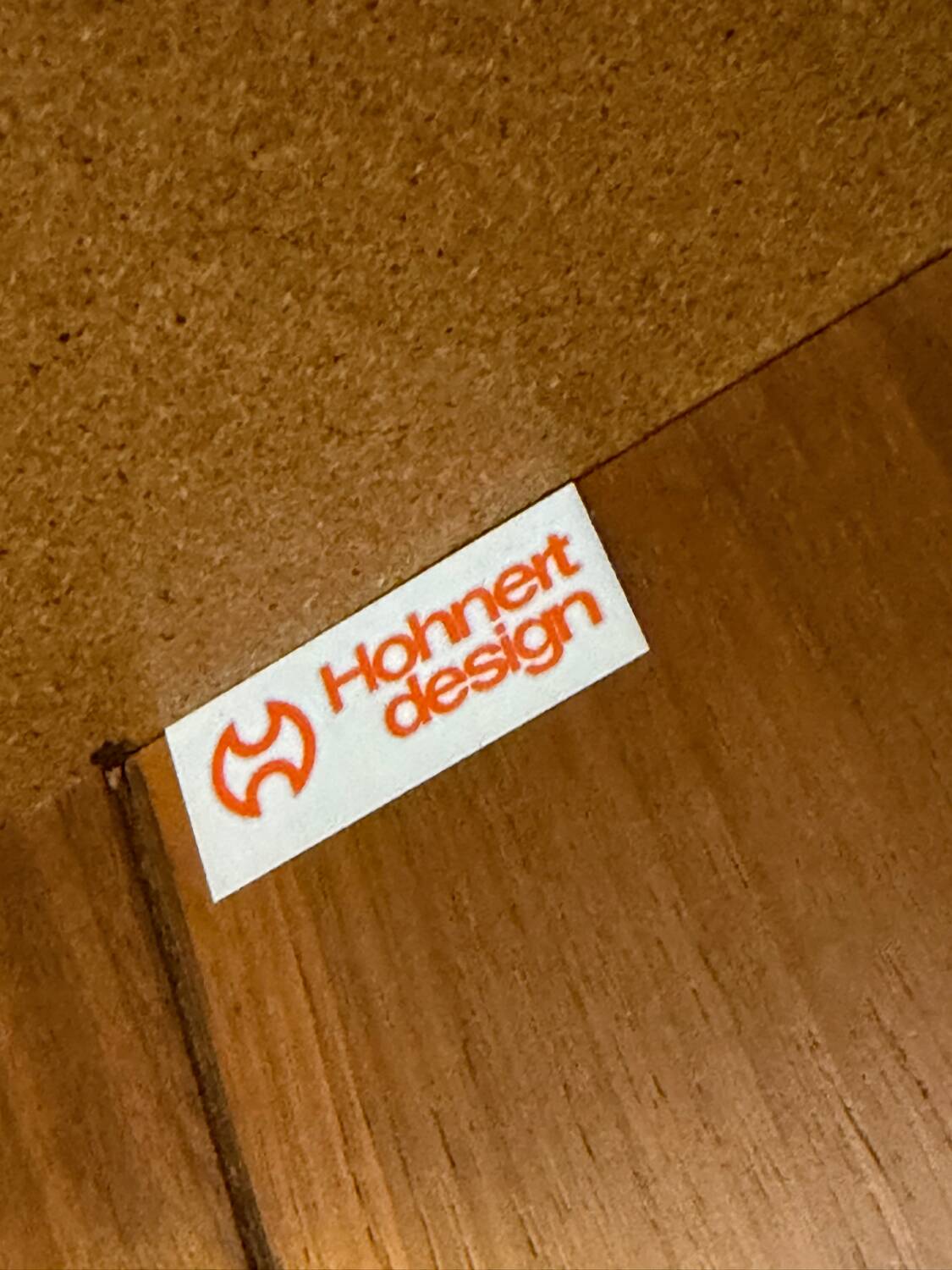 Small Scandinavian design coffee table from the 70s, vintage Hohnert.