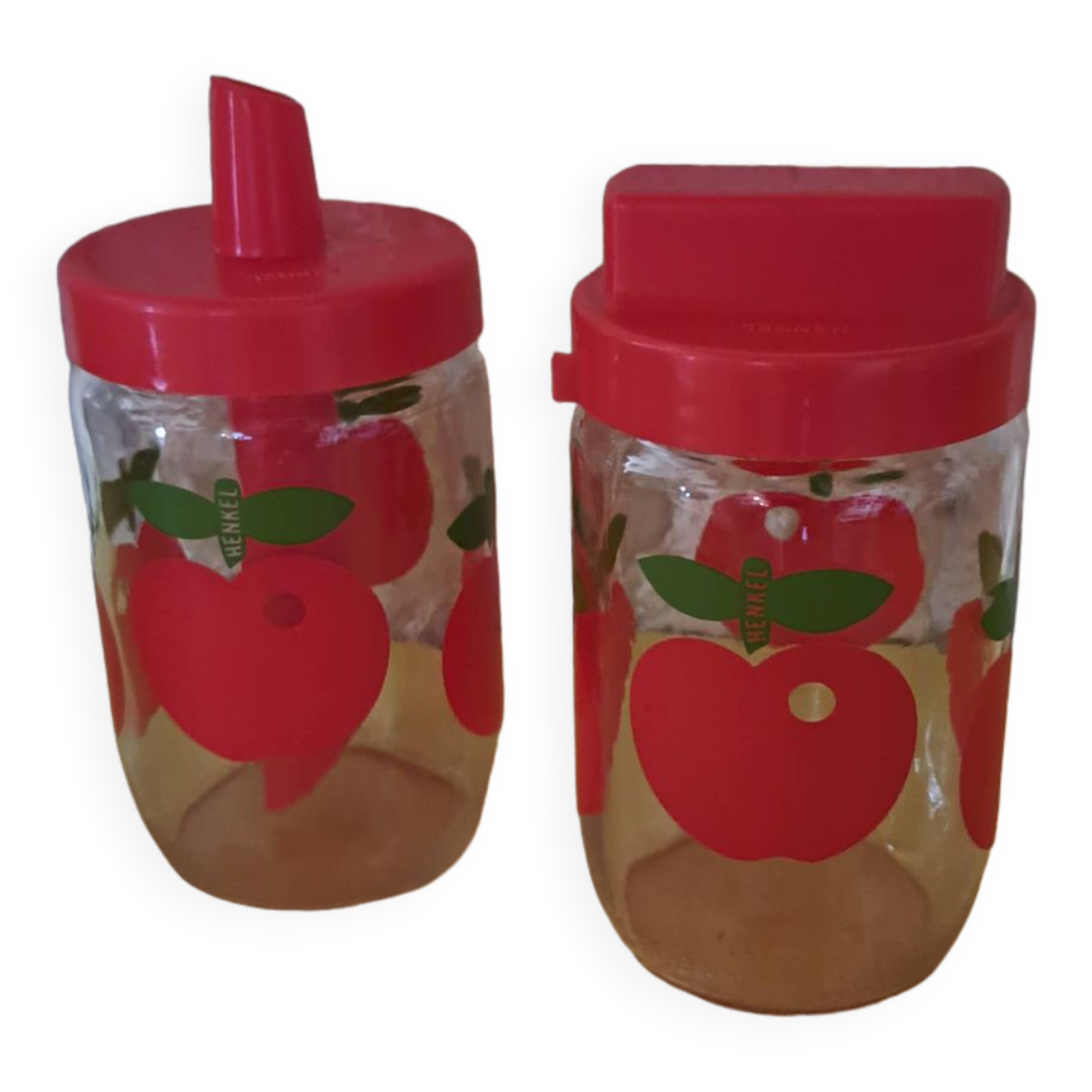 Vntage ... POT GÉANT Henkel * Pommes rouges - muluBrok | Pomme rouge