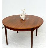 Table ronde scandinave avec rallonge
