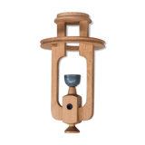 Guillerme et Chambron Oak Mid-Century Pendant Light