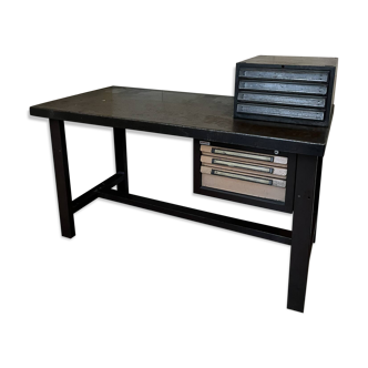 Industrial style metal desk/workshop