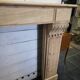 Wooden fireplace