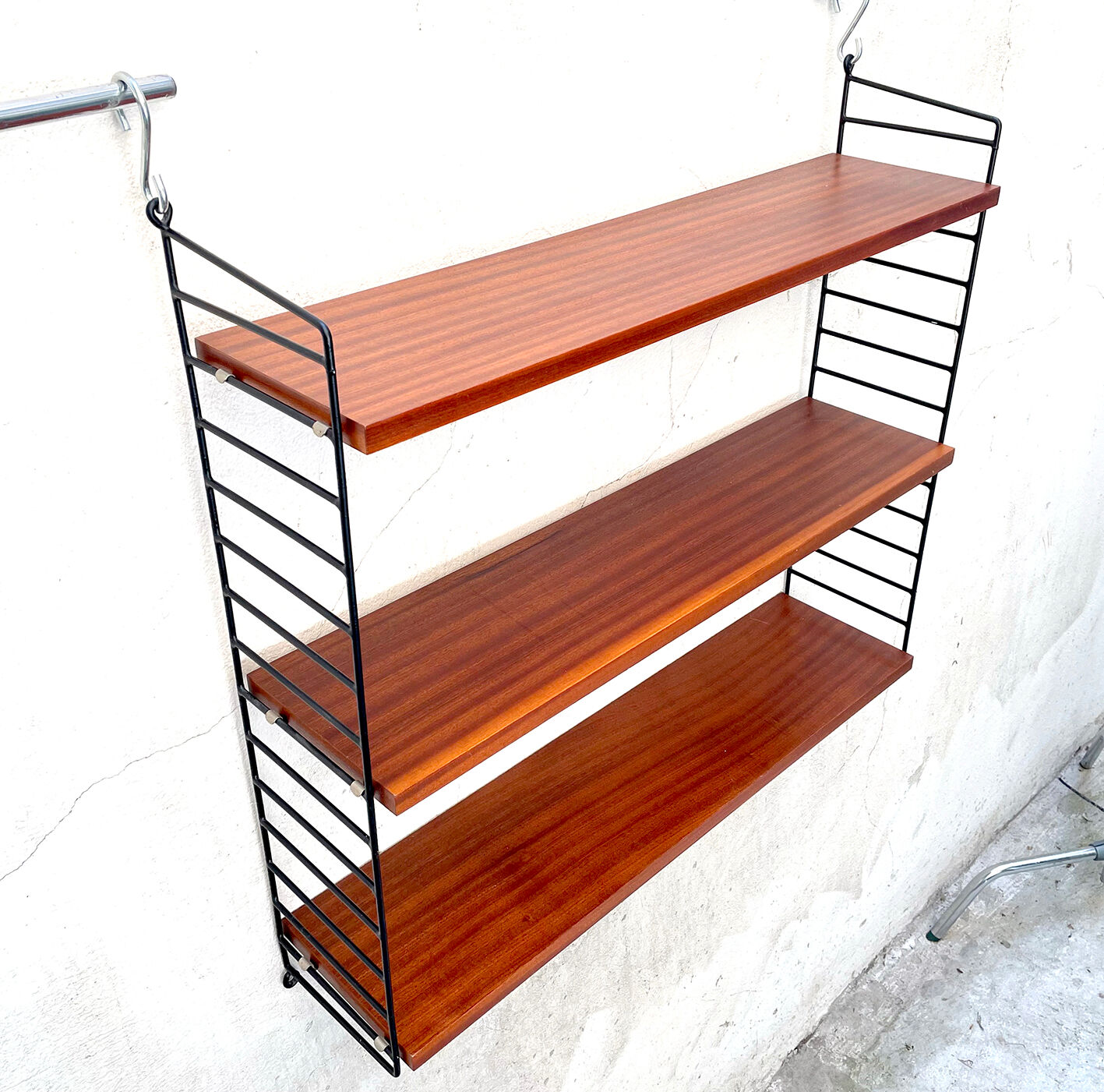 Original STRING Shelf Sweden Mahogny