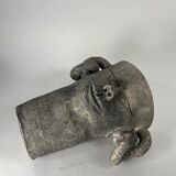 Vases céramique neolithique prehistorique 1960 vintage