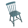 Blue western style chair