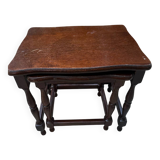 Set of two nesting tables