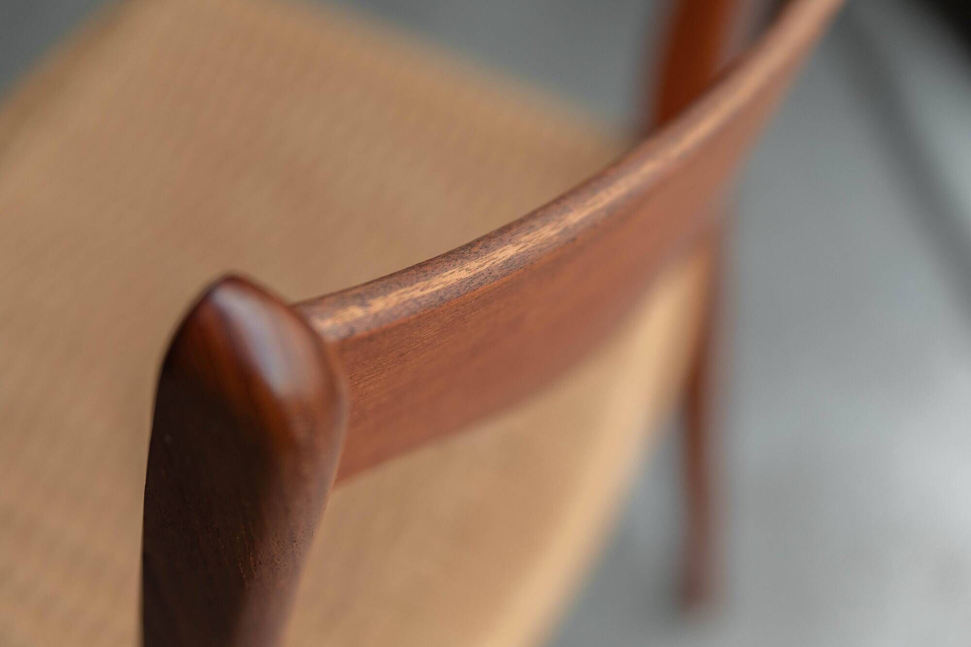 Set of 8 'GS61' dining chairs by Arne Wahl Iversen