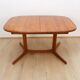 Teak dining table by Dyrlund