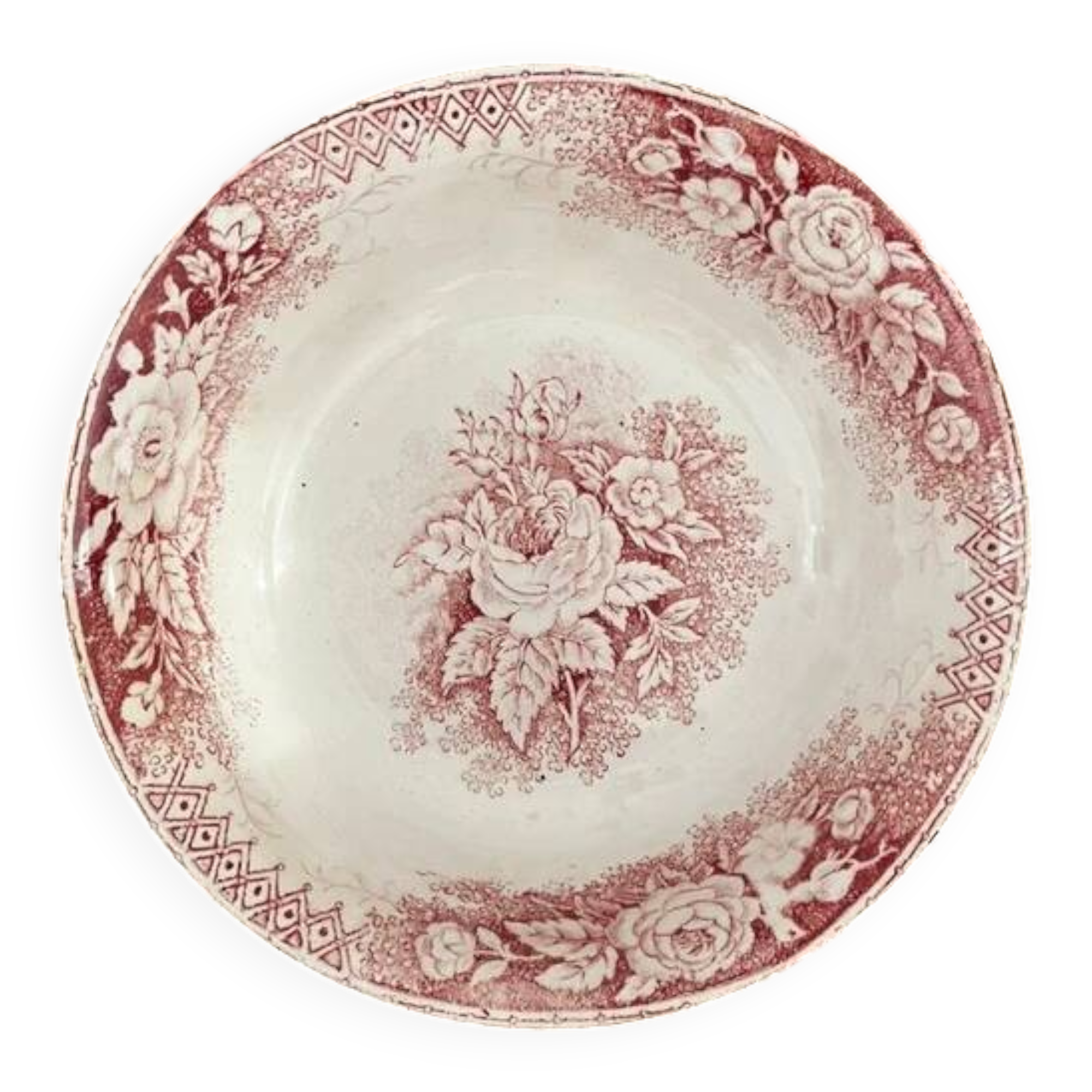Digoin & Sarreguemines porcelain bowl