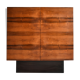 Minimalist rosewood sideboard, mid century modern, Germany 1960s 1970s