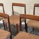 Set of 8 Lübke Rosewood Dining Chairs, Germany, 1960s