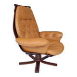 Lounge Swivel Chair by Hans Brattrud for Hove Mobler, 1970s