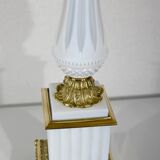 Lamp in Opline and Bronze, Louis XVI style – 1950