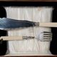 EPNS silver metal fish service, 6 people complete, good condition SB916