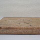 Cutting board solid wood patinated vintage