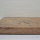 Cutting board solid wood patinated vintage