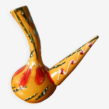 hand painted decorative vase