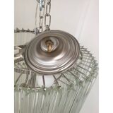 Murano Glass Sputnik Quadriedro Spyral Italian Chandelier