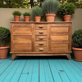 Buffet René Gabriel pieds compas 1945/50