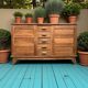 Buffet René Gabriel pieds compas 1945/50