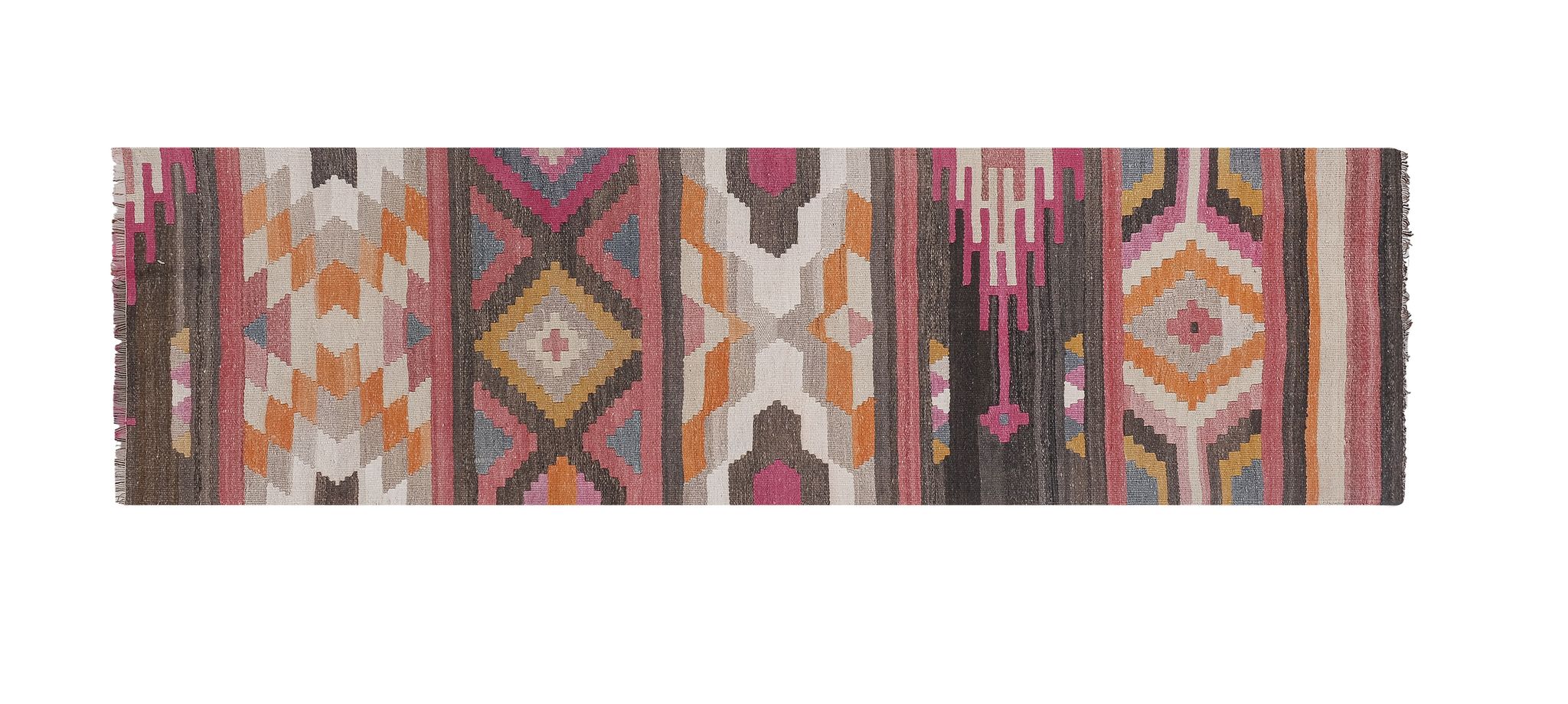 Tapis vintage turc de Oushak, tissé à la main 78x274 cm