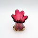 Murano Vase Organic Red Yellow 21cm 1.1kg