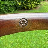 Set of 6 carved wooden chairs