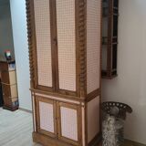 Vaisselier ancien 2 corps – Électrifié – Fronton Louis-Philippe – 250 cm