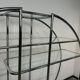 Mid-century design tubular steel shelf