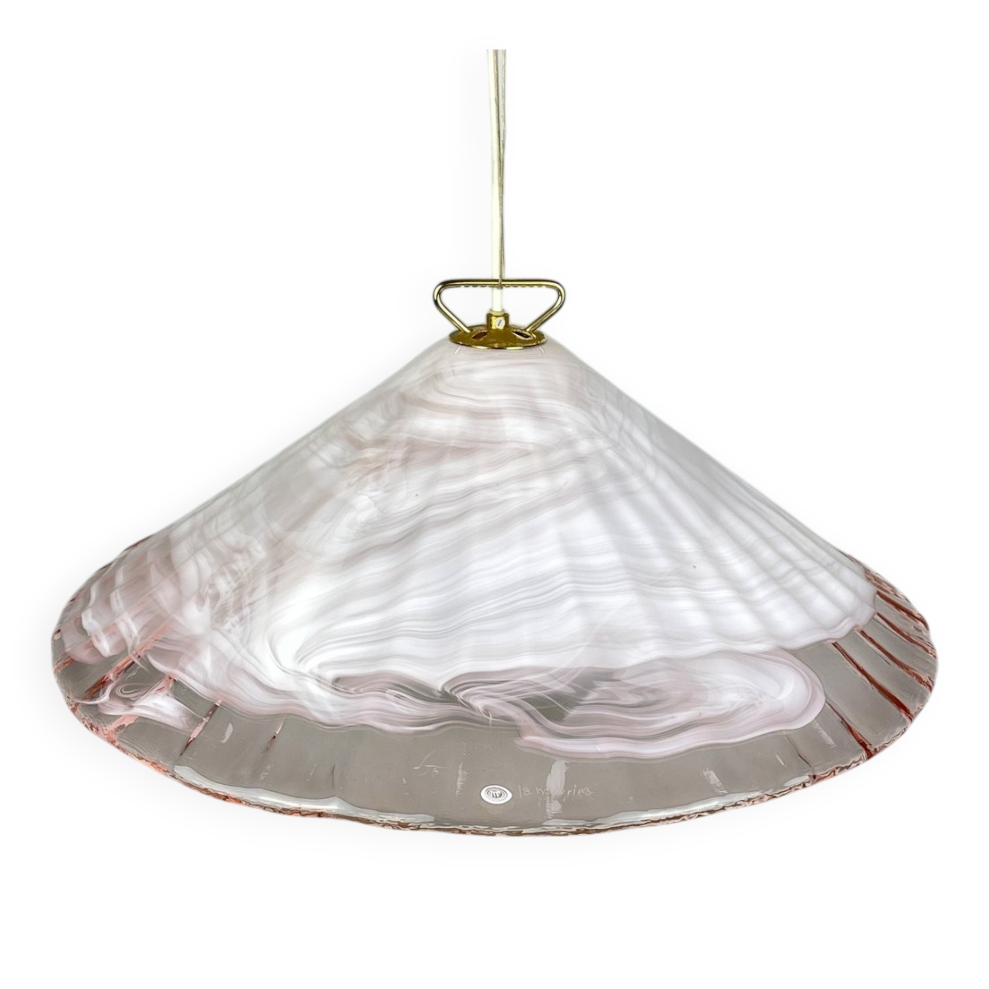Vintage Murano Glass Pendant Light by La Murrina, Italy, 1970s