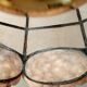 Suspension nacre vintage
