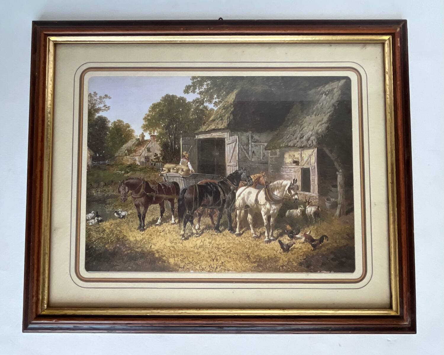 Painting: old engraving