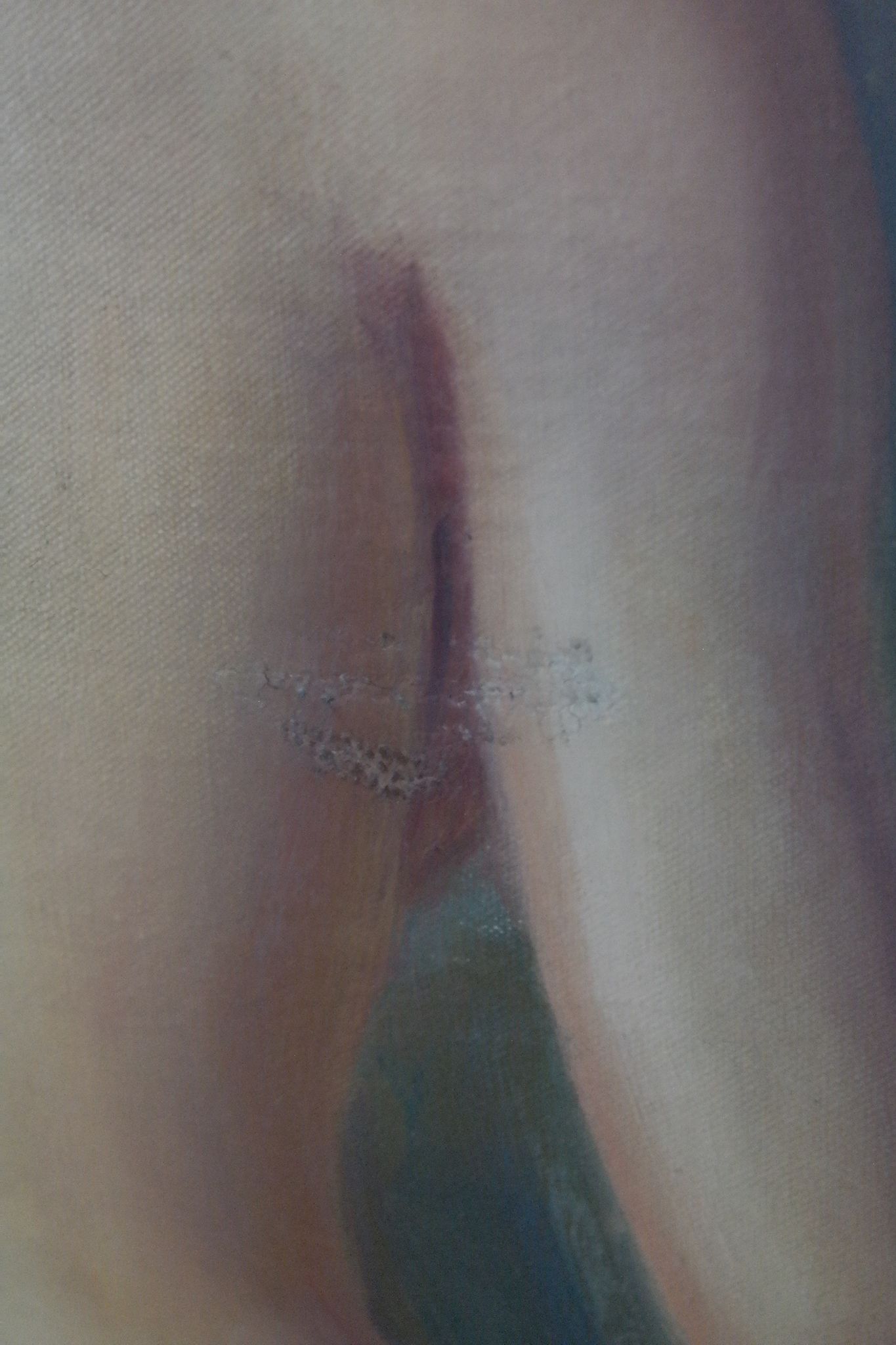 Tableau nu de dos Albert Genta XXème