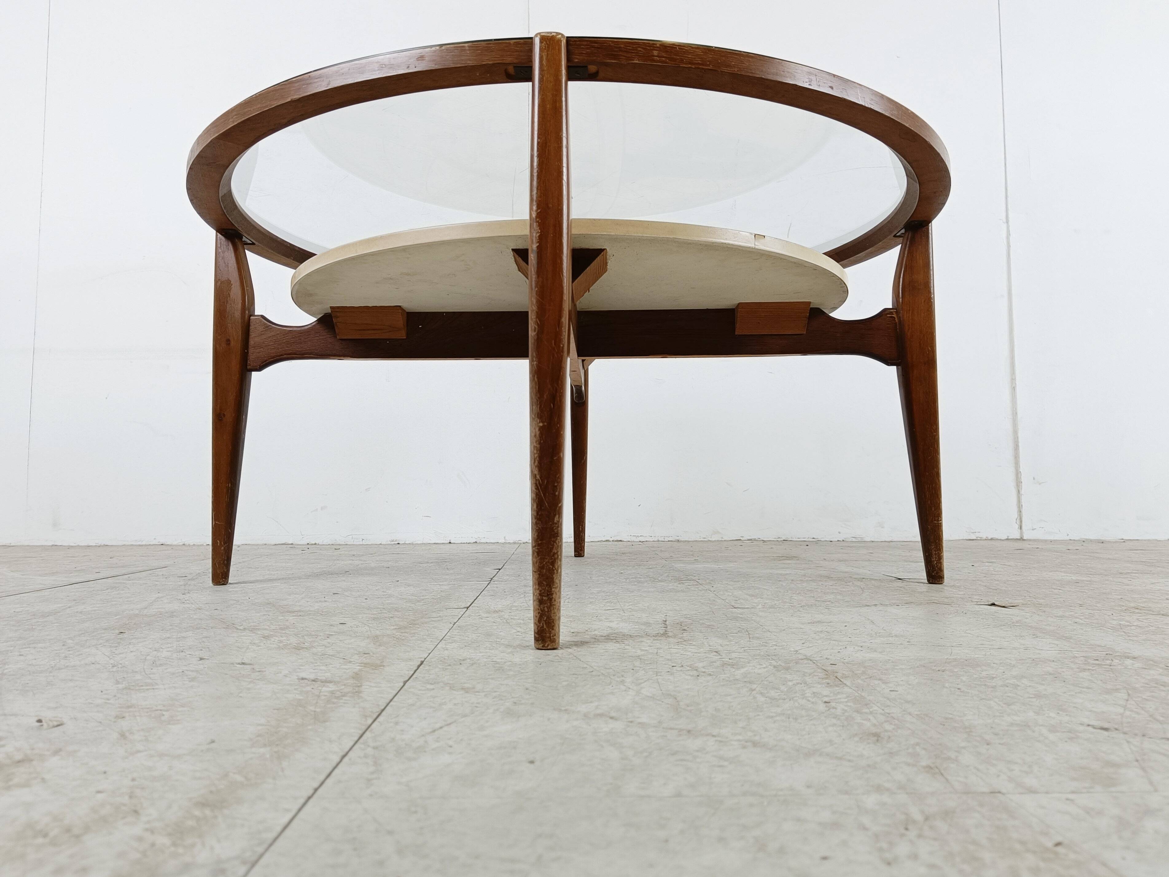 Vintage Italian coffee table, 1950s