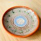 Romanian handicraft ceramic plate